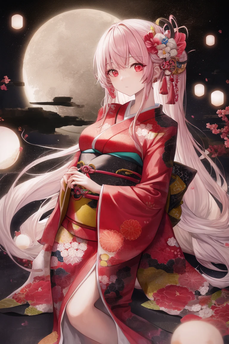 Femme en kimono