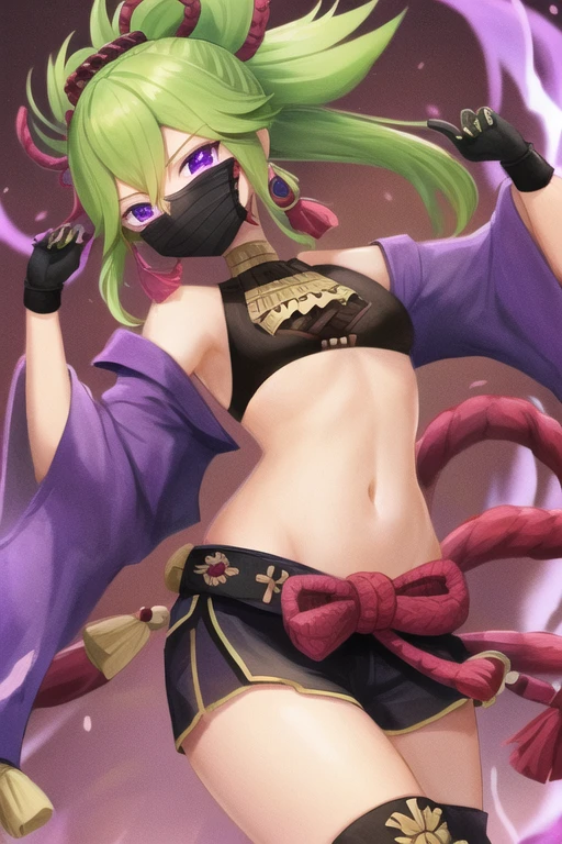 [Stable Diffusion] Genshin Impact - Kuki Shinobu [Illustration]