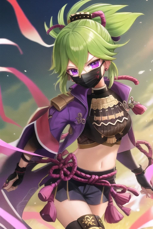 [Stable Diffusion] Genshin Impact - Kuki Shinobu [Illustration]